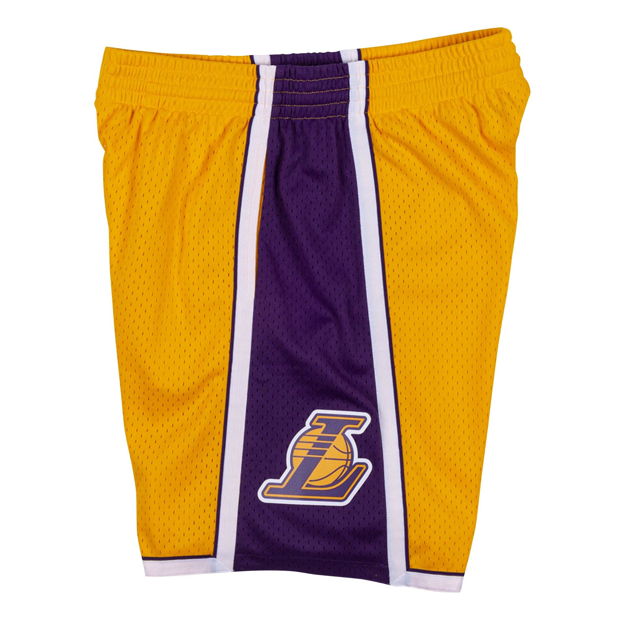 Mitchell & Ness Swingman Shorts Los Angeles Lakers 2009-10 Home  球迷版球褲 短褲 湖人 黃 MNSWS-G249P [台灣現貨]