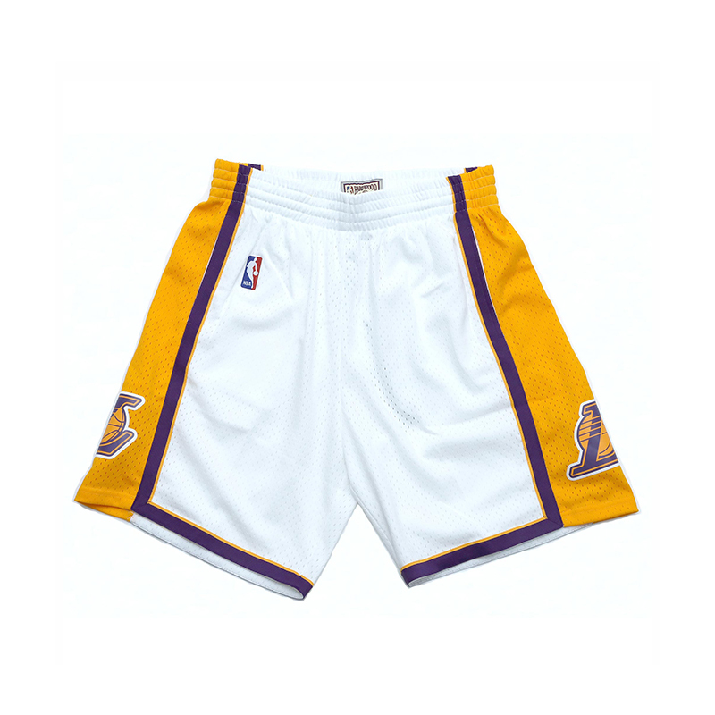Mitchell & Ness Swingman Shorts Los Angeles Lakers 2009-10 Alt  球迷版球褲 短褲 湖人 白 MNSWS-G269B [台灣現貨]