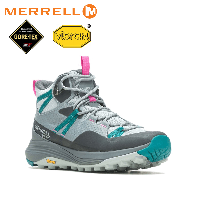Merrell 中筒健行鞋 女 灰綠 SIREN 4 MID GORE-TEX  33ML037284