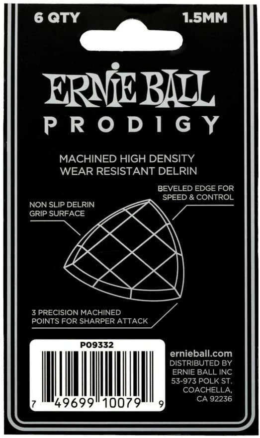 Ernie Ball LARGE SHIELD PRODIGY 1.5m 彈片 pick PO9332