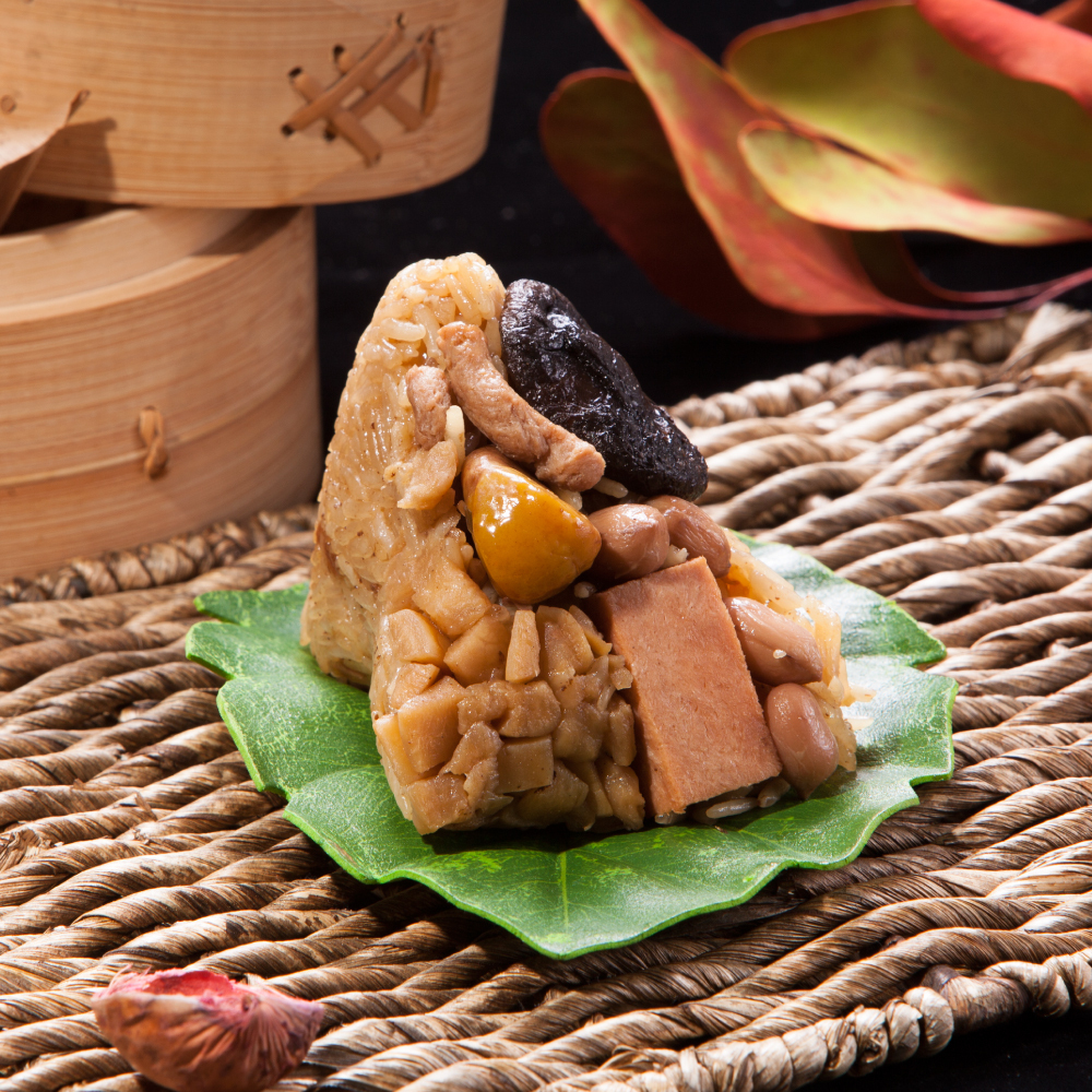 【批量生產】火腿雙菇素粽（全素）