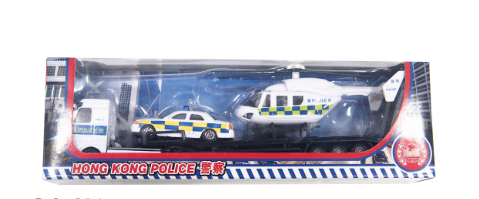 香港交通工具-警車套裝 SJ036