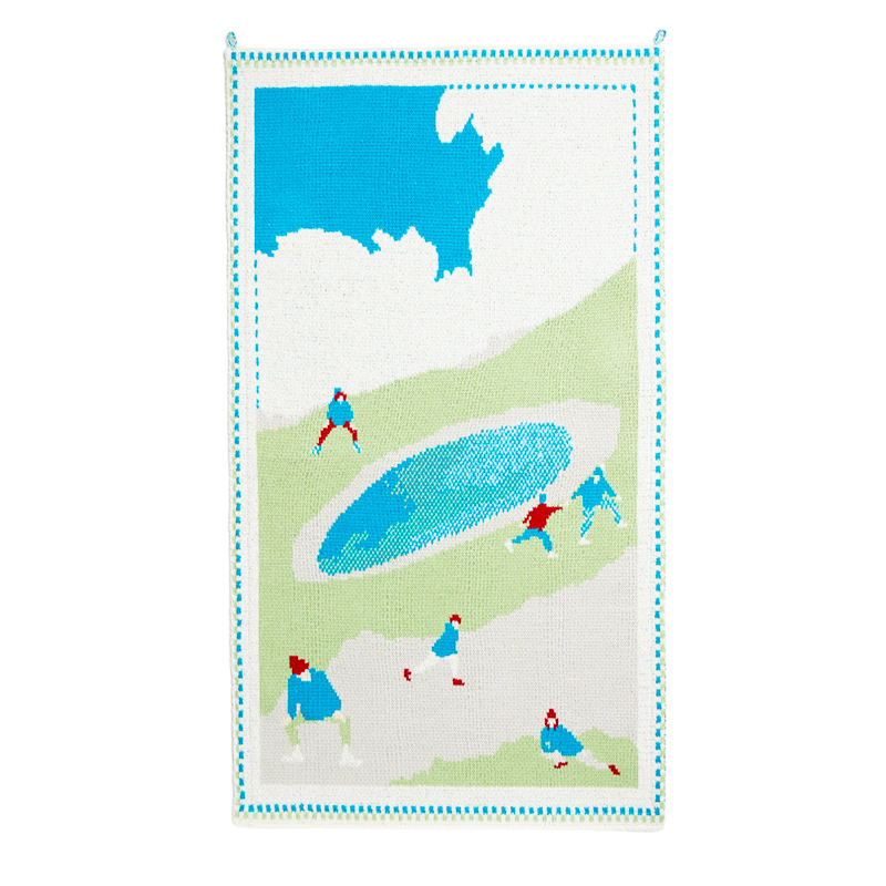 [Empty Cones] Running around the Jiaming Lake Tapestry