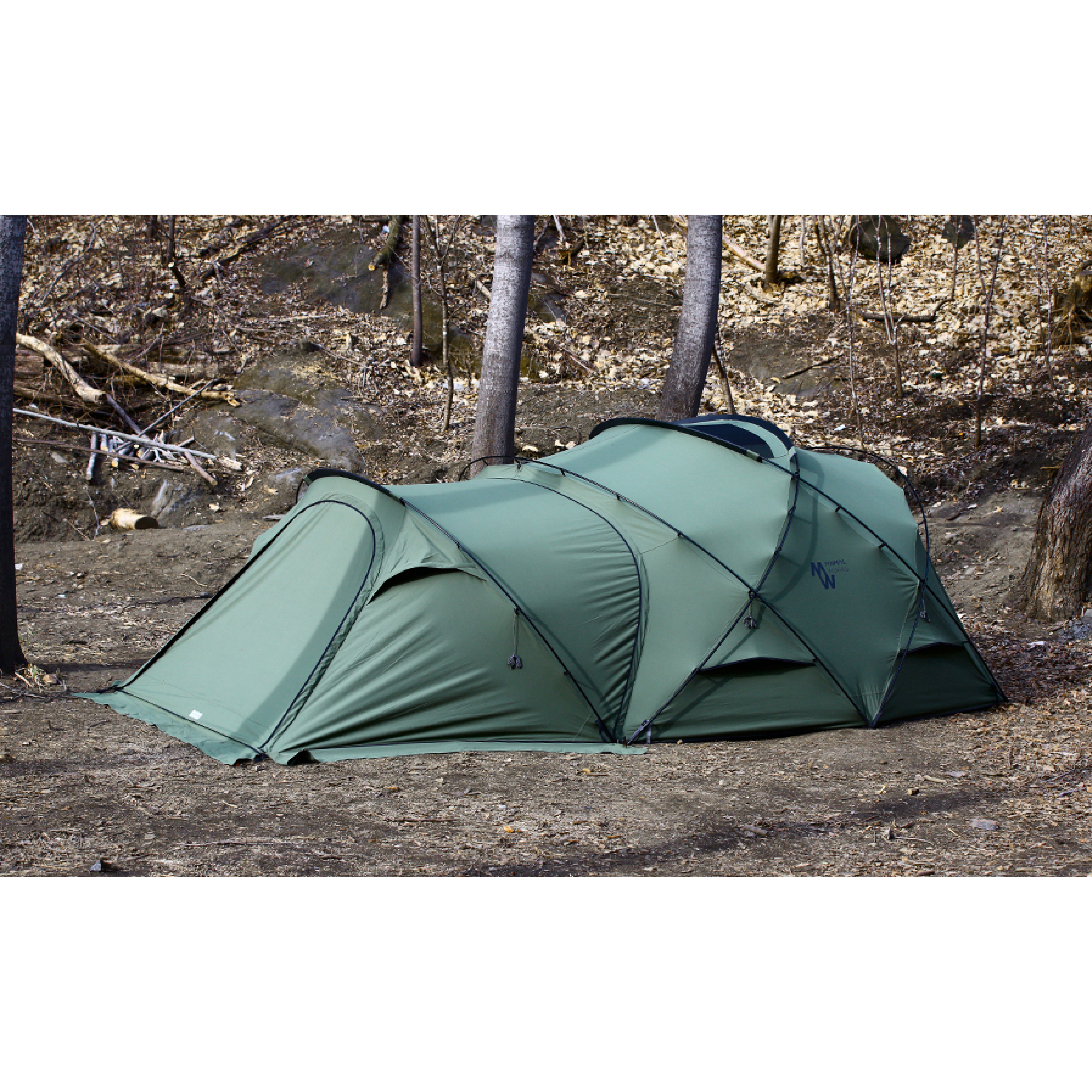 Minimal Works｜Shelter GH 專用延伸前庭｜橄欖綠