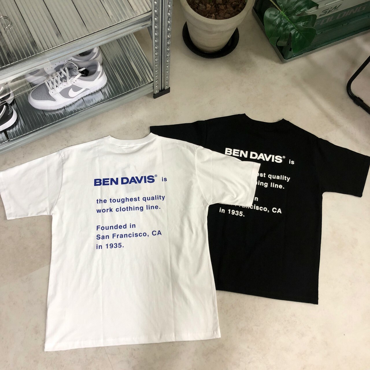 Ben Davis Gorilla Emb Tee(reg) 刺繡迷你大猩猩短袖上衣 I-23580003
