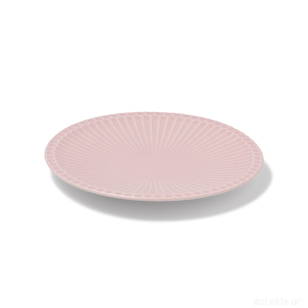 STUDIO M' - Merci 芽苗意象浮雕盤/14cm/淡粉