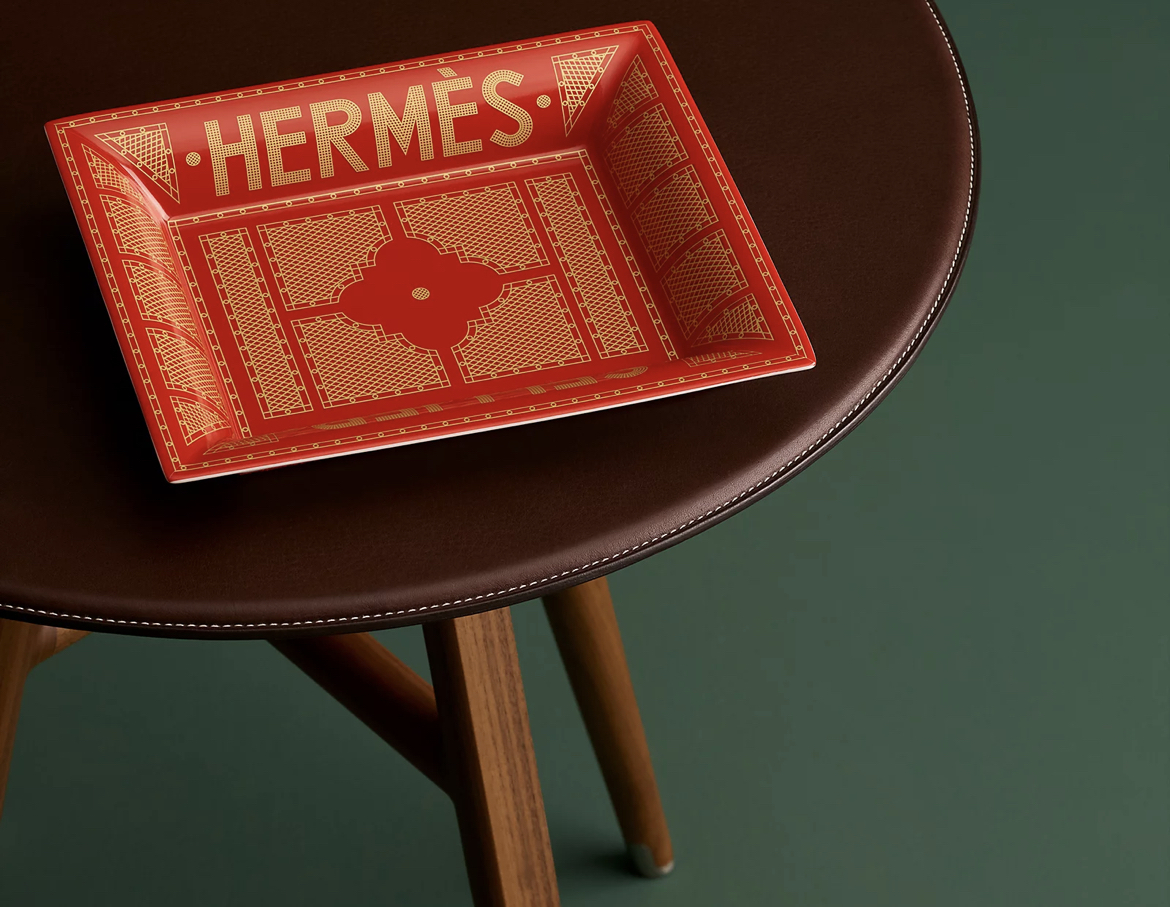 Hermès Sellier change tray