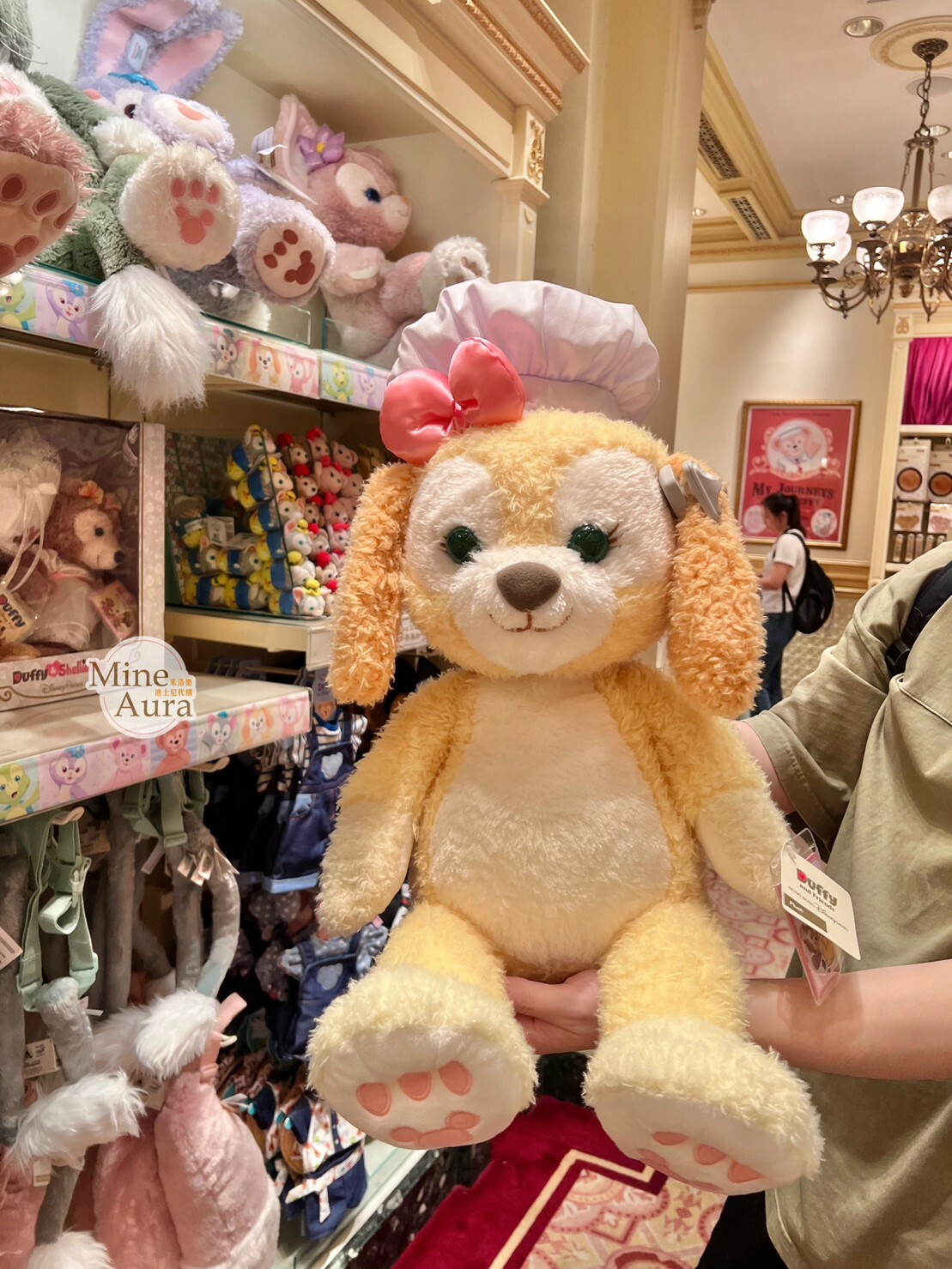 可琦安 餅乾 CookieAnn M號 娃娃 玩偶 -香港迪士尼樂園