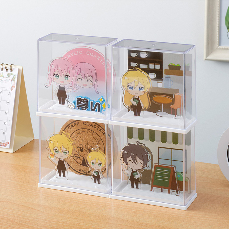 紙杯墊展示盒/10.9x5.2x10.8cm