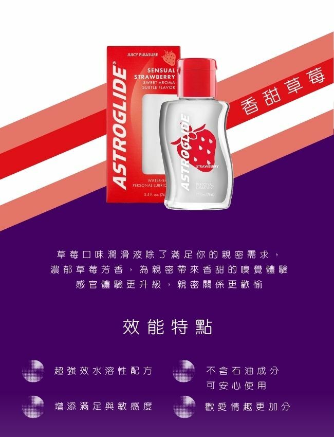 astroglide 口交水性潤滑液推薦