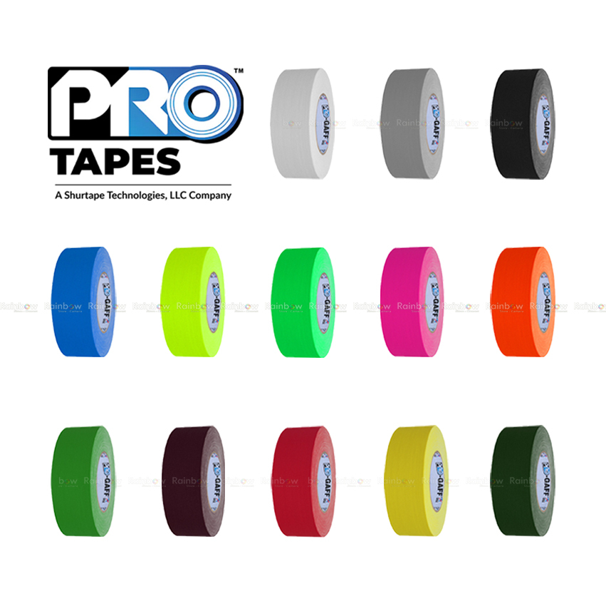 ProTapes Pro Gaff Adhesive Tape - Rainbow Store Camera