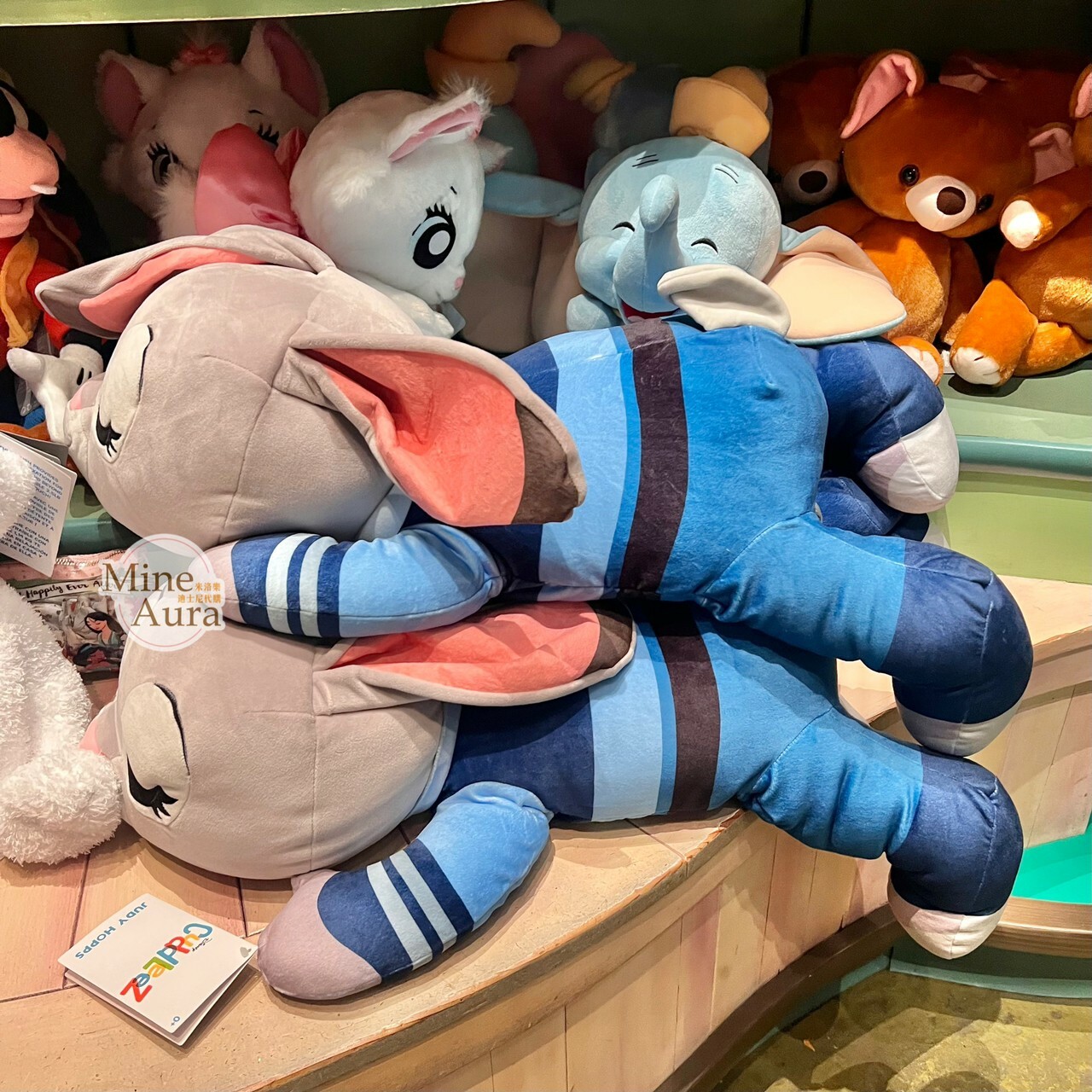 哈茱蒂 Judy 兔 趴趴睡顏 睡姿 趴姿 娃娃玩偶 動物方城市 Zootopia -香港迪士尼樂園