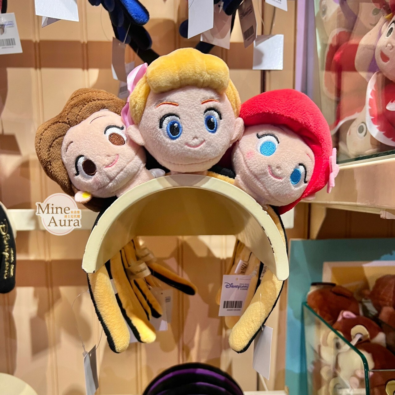 牧羊女 Bo Peep 大頭絨毛 迷你公仔 娃娃 (搭配個人客製髮圈用) 玩具總動員 Toy Story -香港迪士尼樂園
