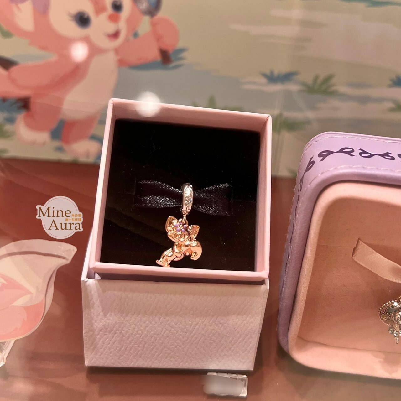 樂園限定 Pandara潘朵拉 x 玲娜貝兒 Lina bell 造型墜飾 吊飾 -香港迪士尼樂園