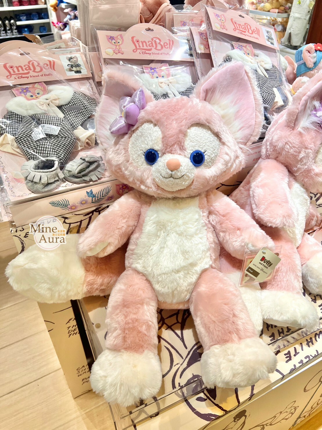 玲娜貝兒 LinaBell M號 娃娃 玩偶 -香港迪士尼樂園