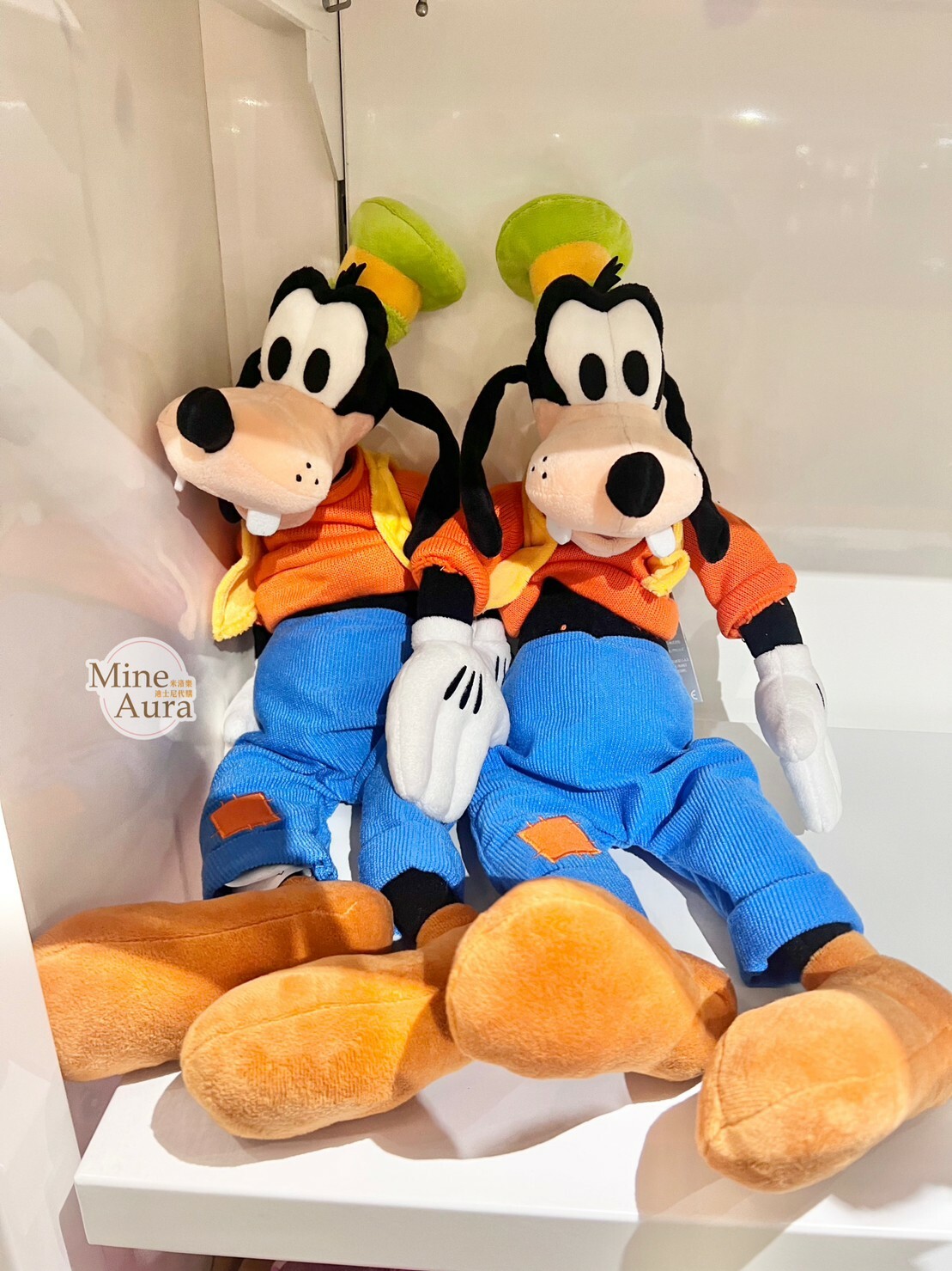 高飛狗 Goofy 經典 絨毛 M號 娃娃 玩偶 -香港迪士尼樂園