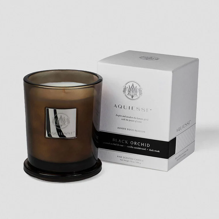 Black Orchid 黑蘭花 香氛蠟燭 - AQUIESSE