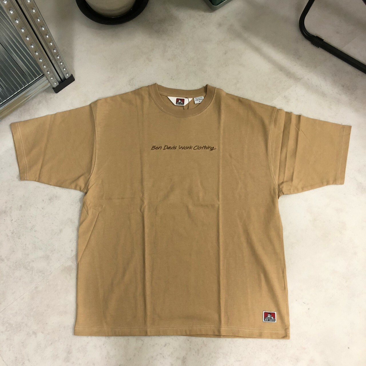 Ben Davis Big Emb Hd S/S Tee 刺繡寬版短袖上衣 C-0580021