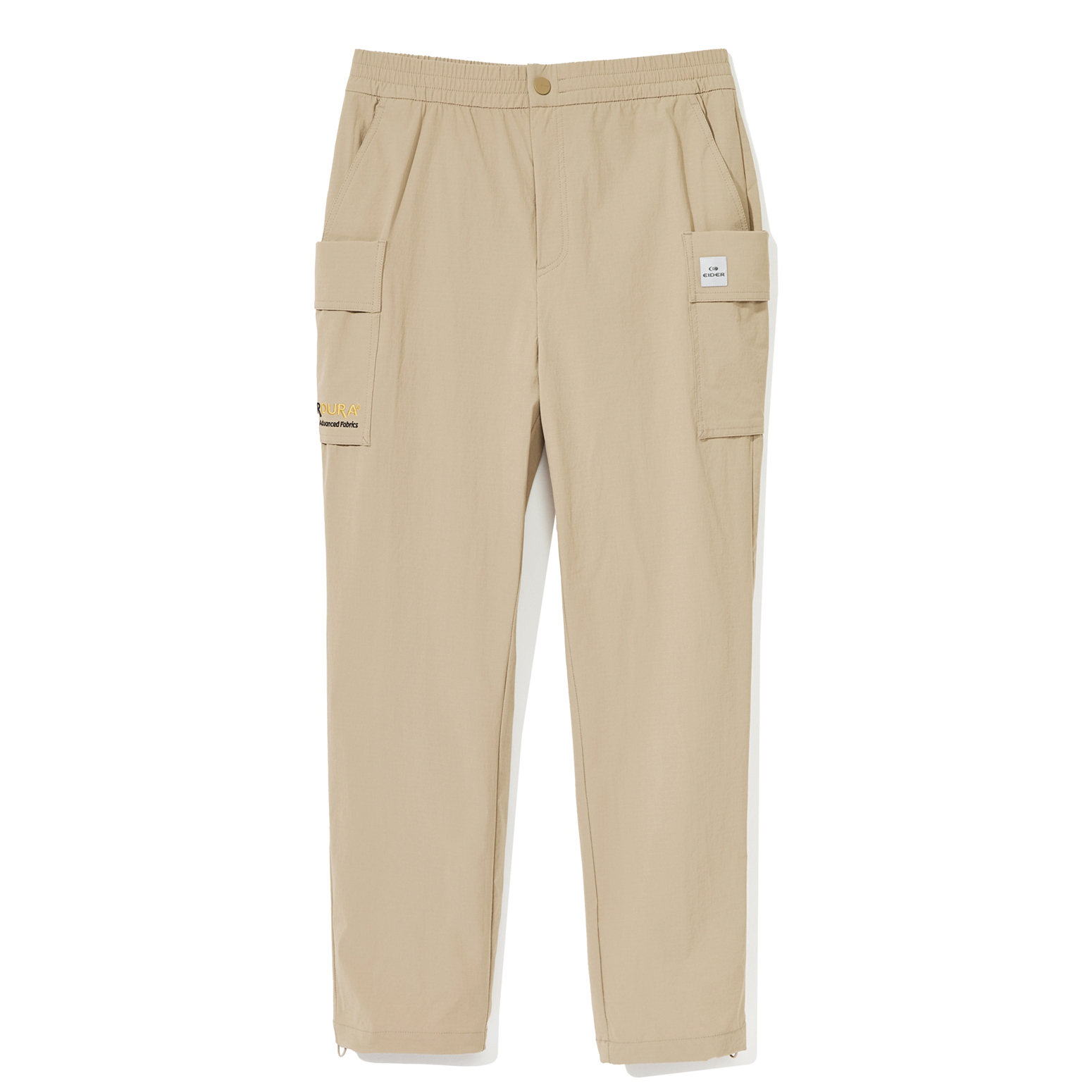 【EIDER】男CORDURA口袋工裝長褲 / 23EDMP23351-[淺褐、卡其綠、黑]