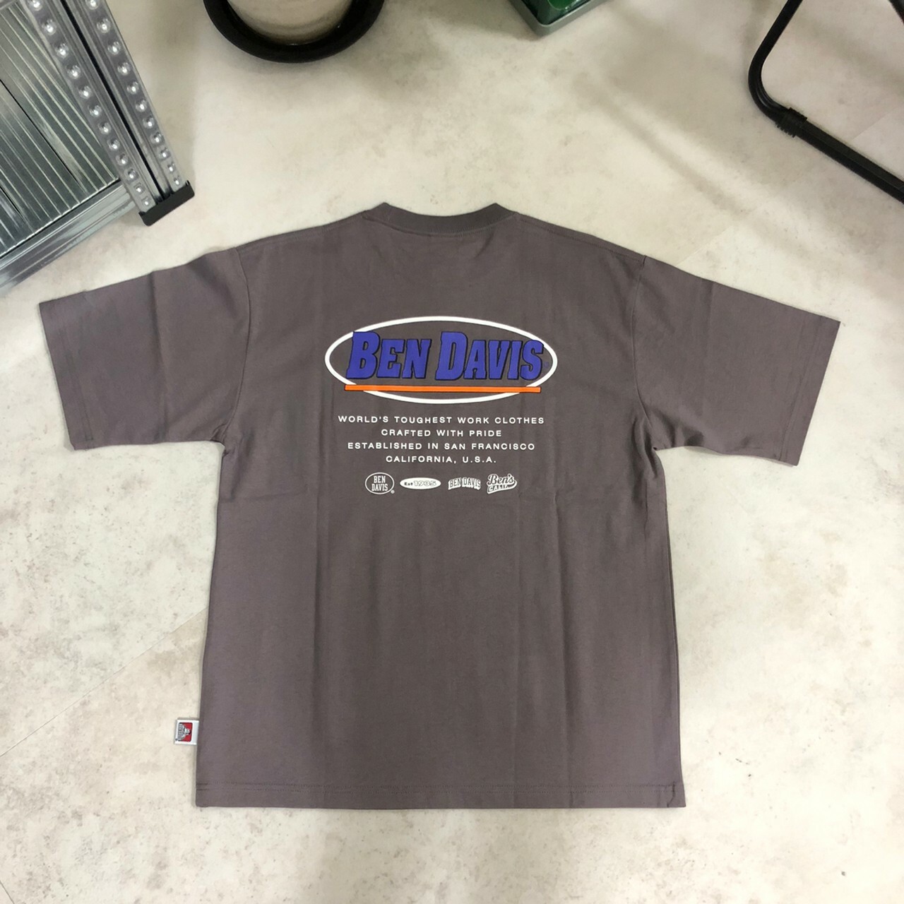 Ben Davis Courier Pocket Tee 方塊膠章口袋寬版短袖上衣 C-2580003