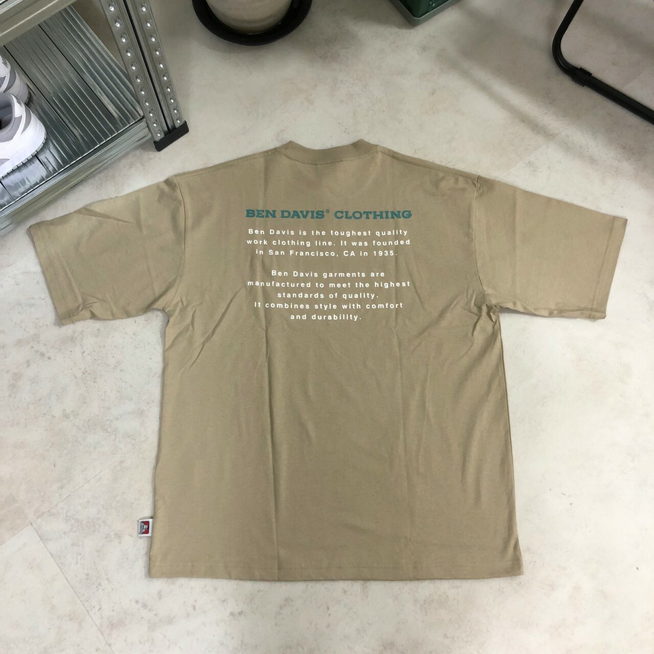 Ben Davis Face-emb Tee 大猩猩臉刺繡寬版短袖上衣 C-2580002