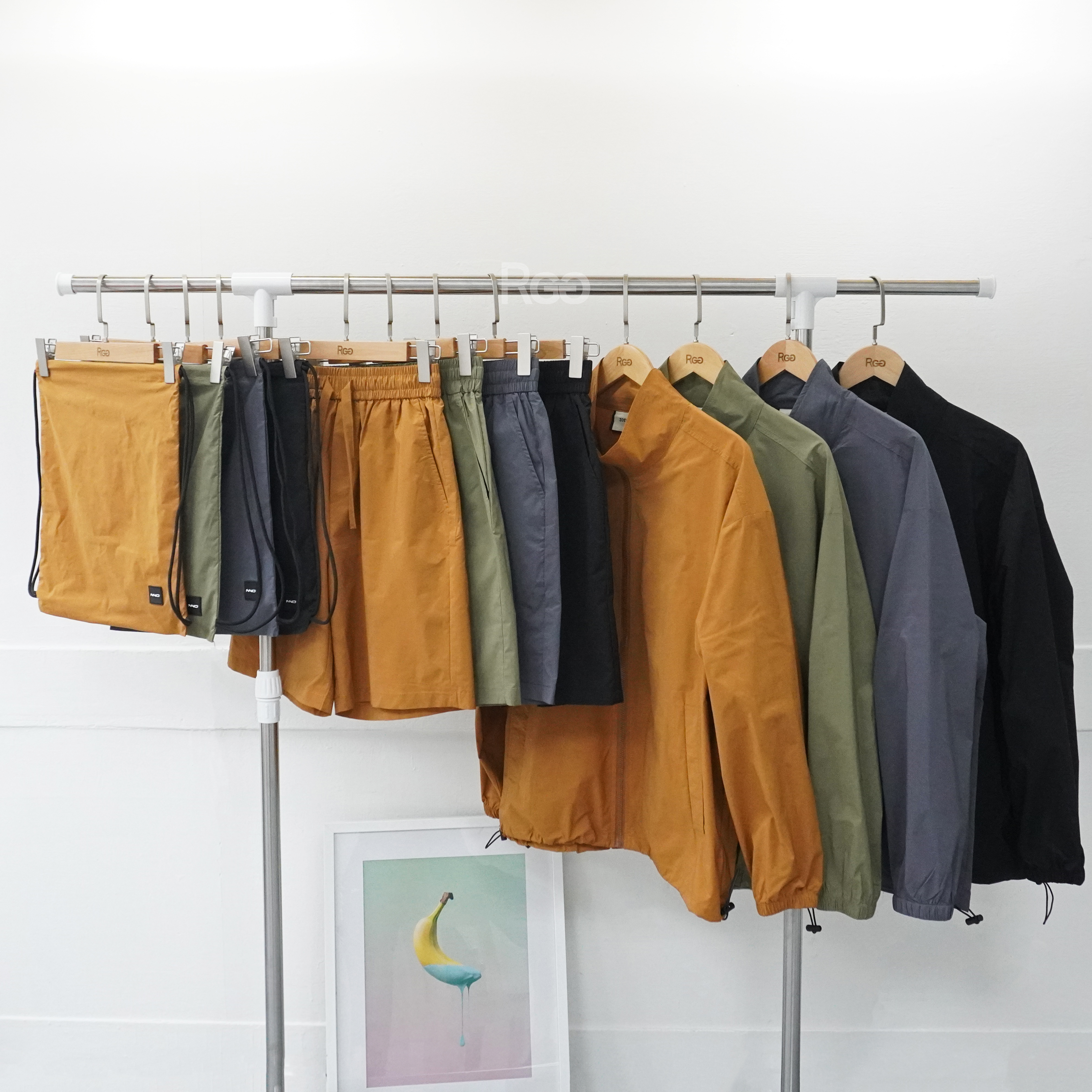 #6957 防曬套裝 外套 短褲 三件組