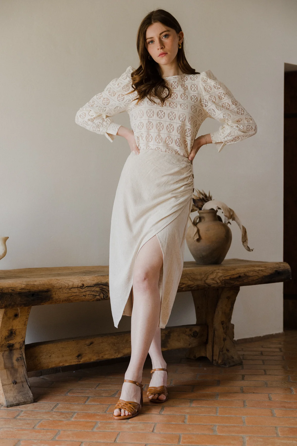 **Emilie Karston Maia VL1076 米色 (Size L)