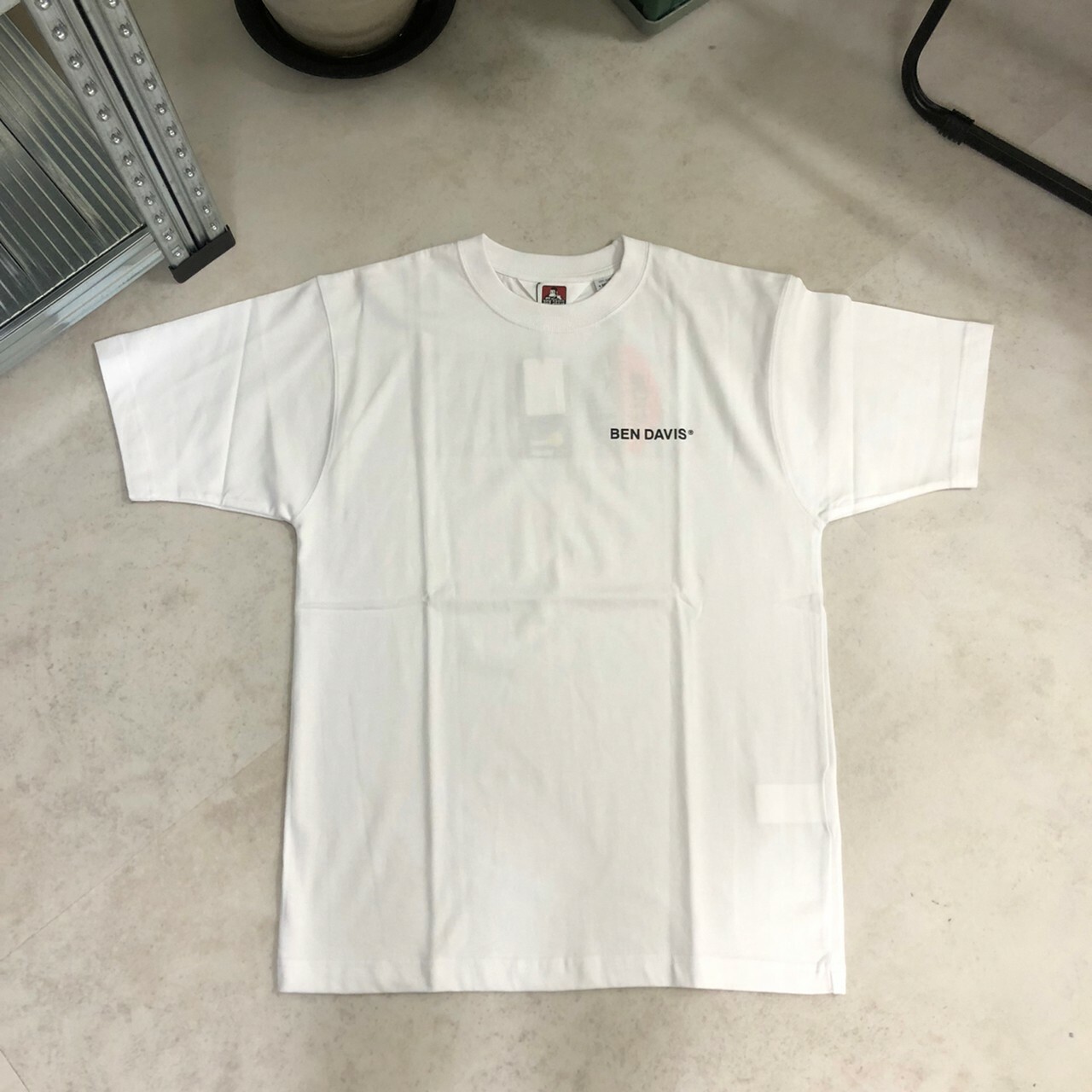 Ben Davis 品牌Logo印刷工作衣 短袖上衣 C-0580024