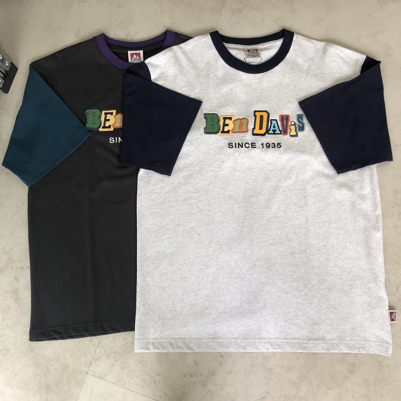 Ben Davis Crazy Twice Big Tee 撞色跳色立體刺繡寬版短袖上衣 C-2580032