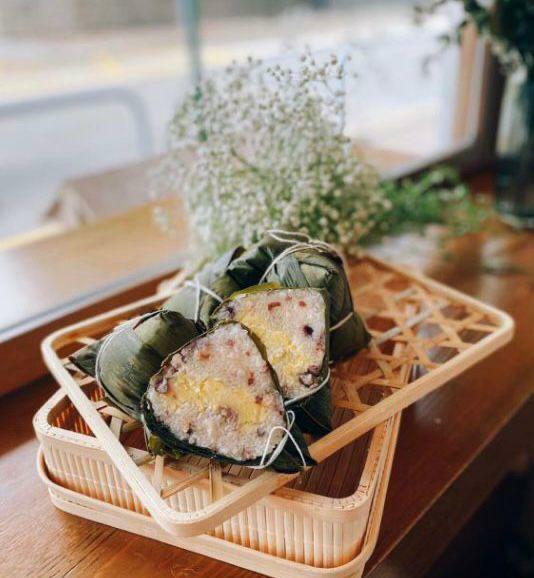 粳米 栗子綠豆藜麥純素粽 200g 1套 3隻丨香港製造丨皇牌產品