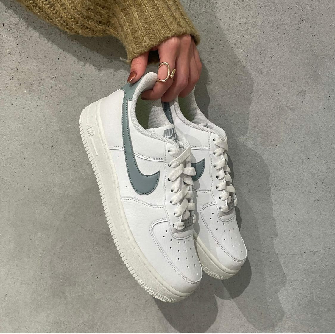 Nike Air Force 1 京都抹茶 抹茶綠 日本限定 奶油色 白色 白鞋 AF1 DN1430-107