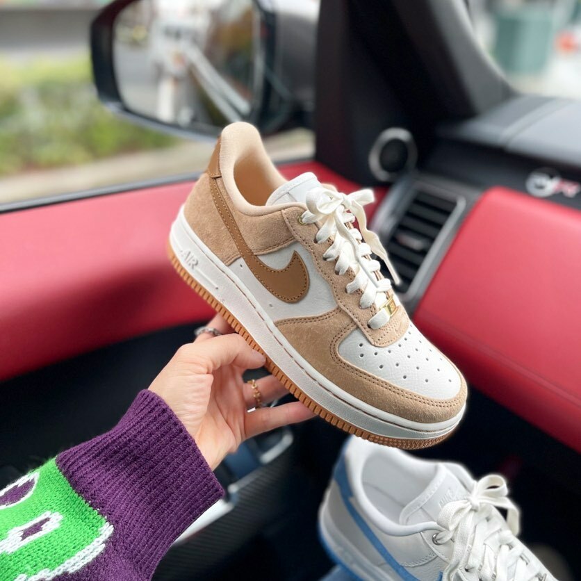 Nike Air Force 1 LXX 泰式奶茶 奶茶色 大地色 燕麥色 麂皮 AF1 DX1193-200