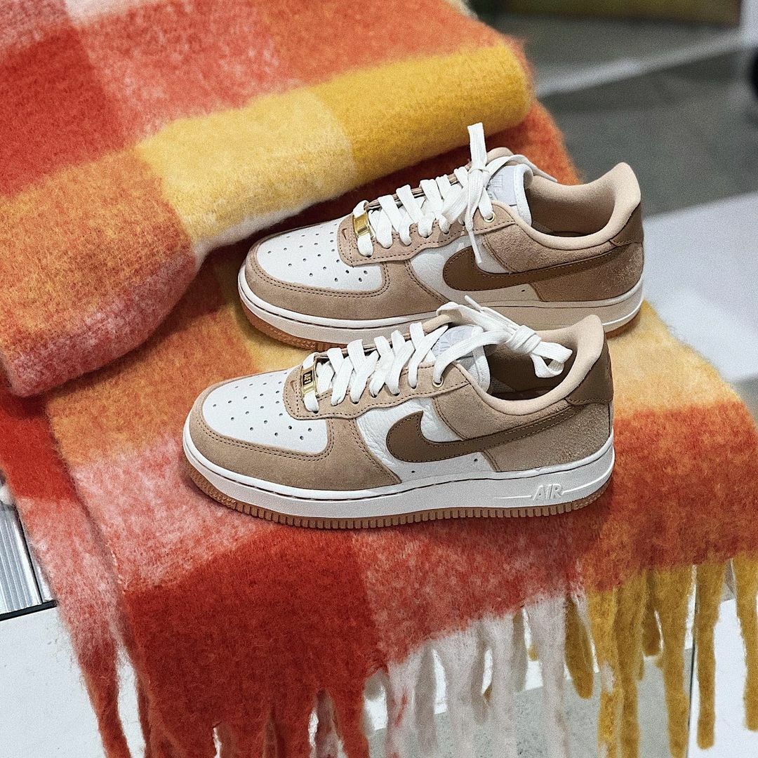 Nike Air Force 1 LXX 泰式奶茶 奶茶色 大地色 燕麥色 麂皮 AF1 DX1193-200