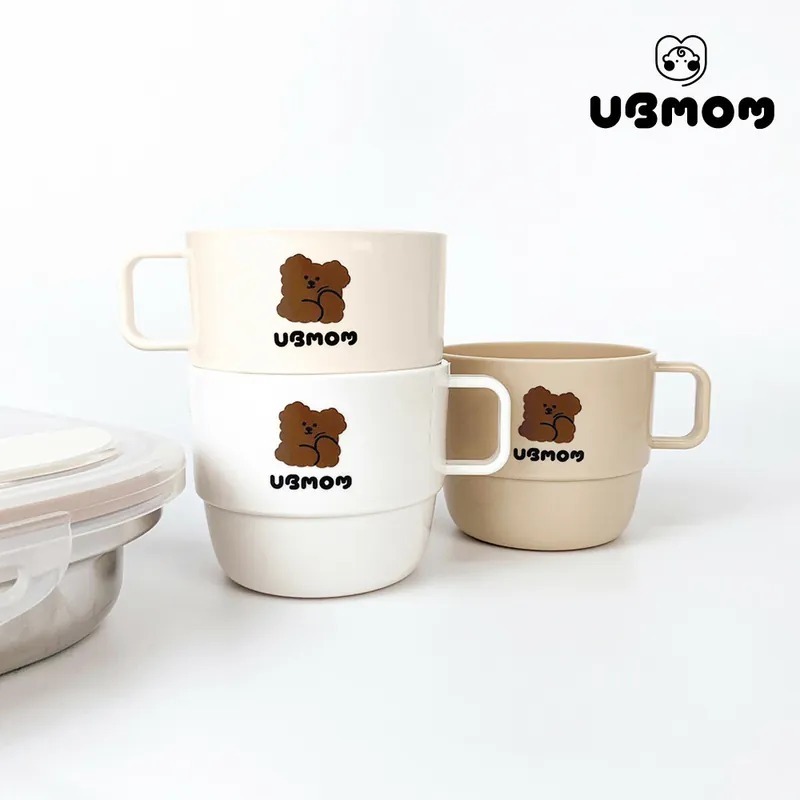 UBMOM 萌萌狗手柄杯三件套