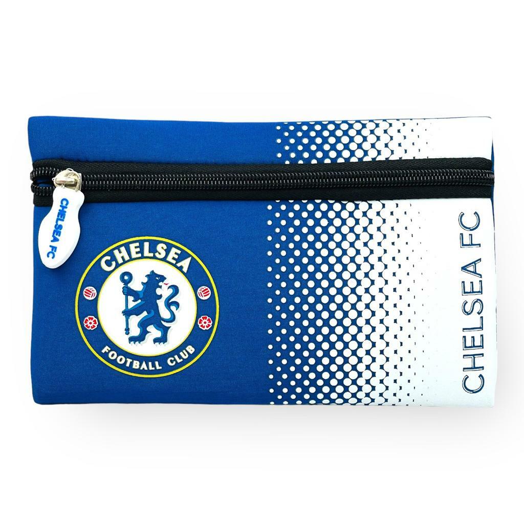 車路士藍色波點筆袋