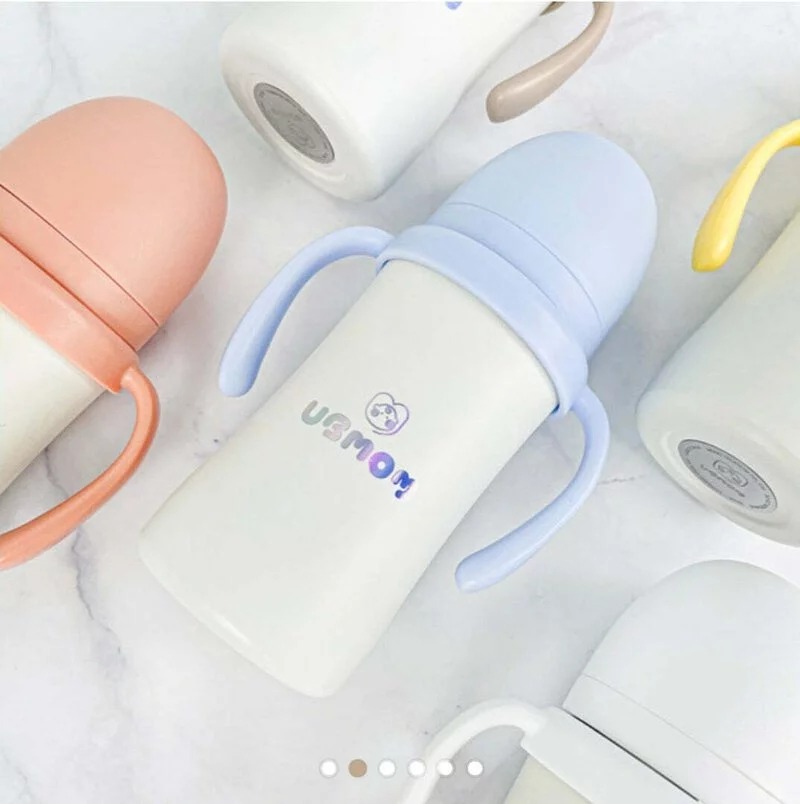 UBMOM 不銹鋼316經典防逆流吸管保溫杯 220ml