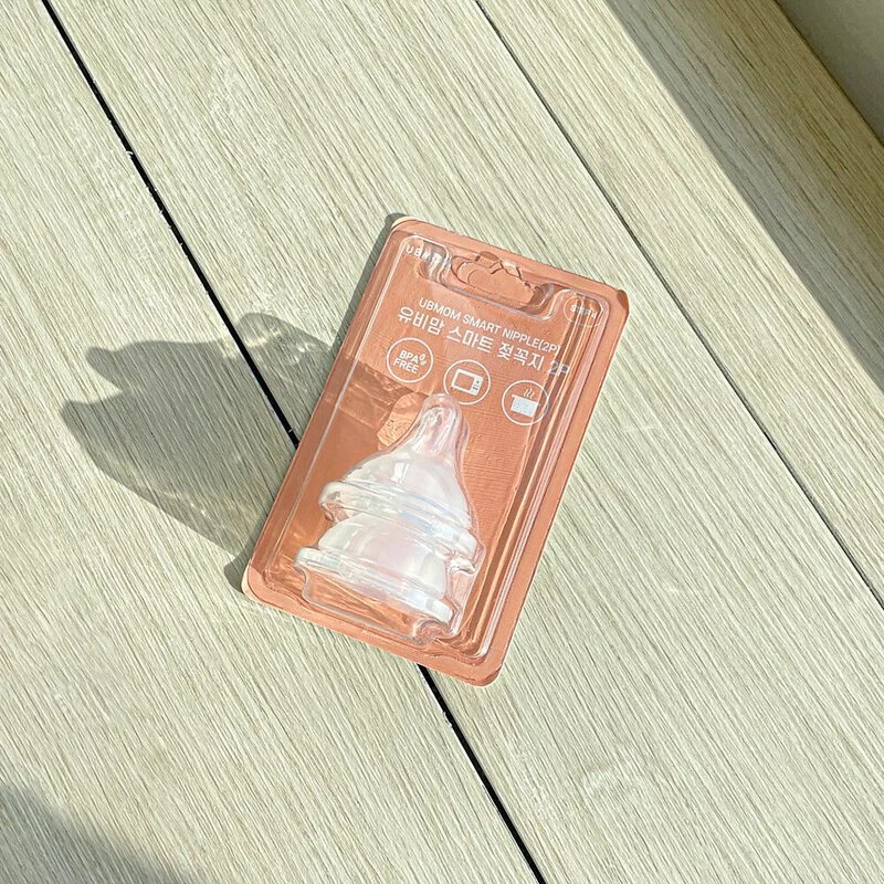 Ubmom 孖裝矽膠奶嘴 (2個裝）