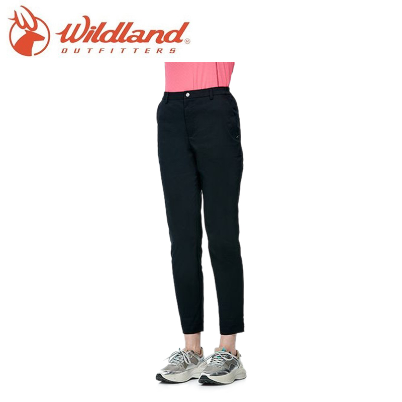 Wildland 荒野 女彈性抗UV都會合身9分褲 彈性舒適/吸濕快乾 21WOA91305