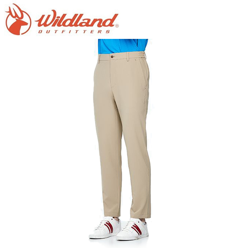 Wildland 荒野 男彈性輕薄抗UV長褲 彈性舒適/吸濕快乾 21WOA91320