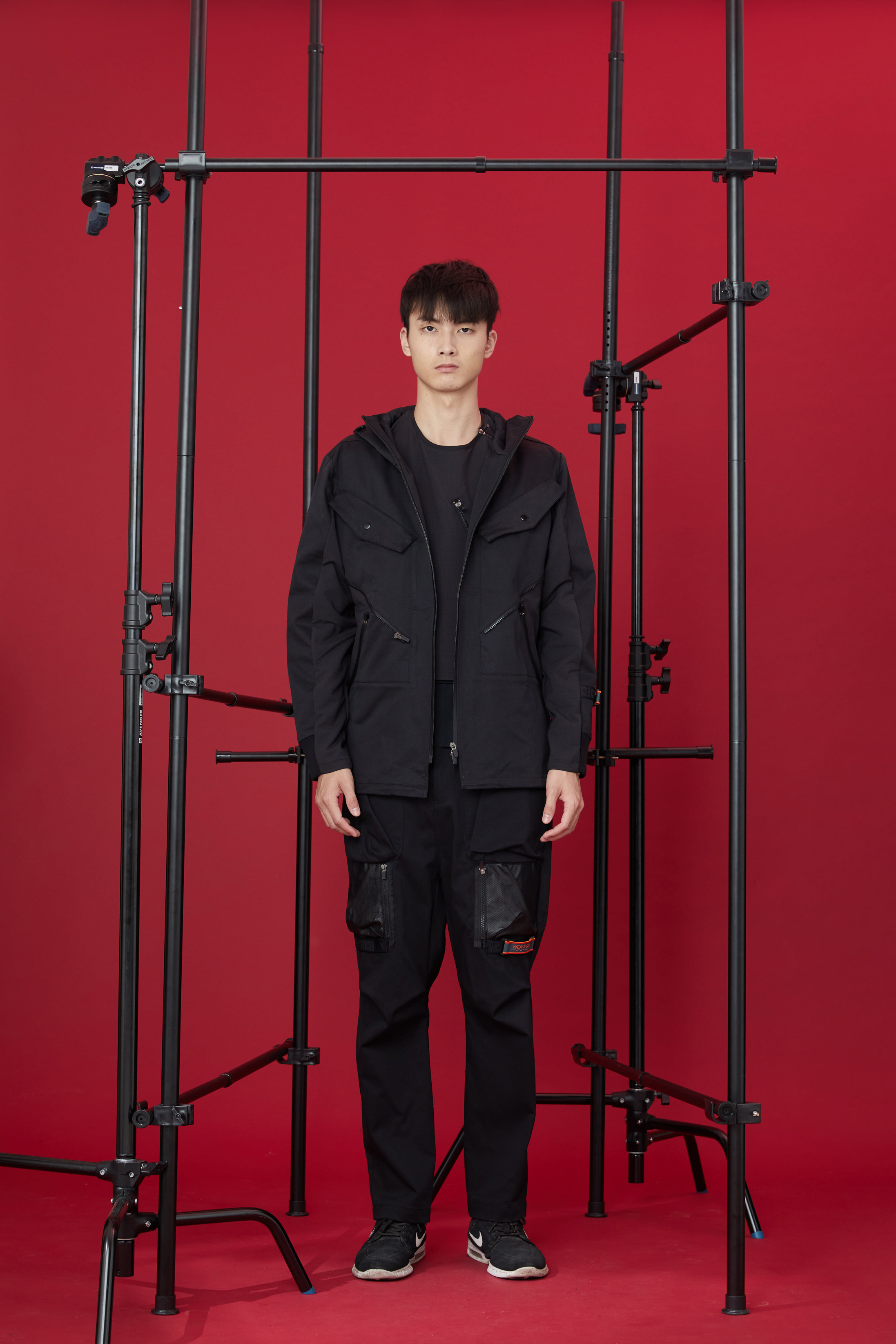 優惠組：多配置功能夾克 - 黑 +「肺結合」機能背心包