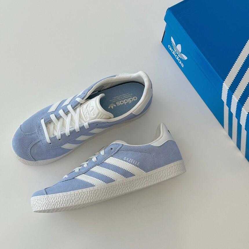 Adidas Originals Gazelle 寶寶藍 水藍 藍色 白色 休閒鞋 國外限定 HP2864