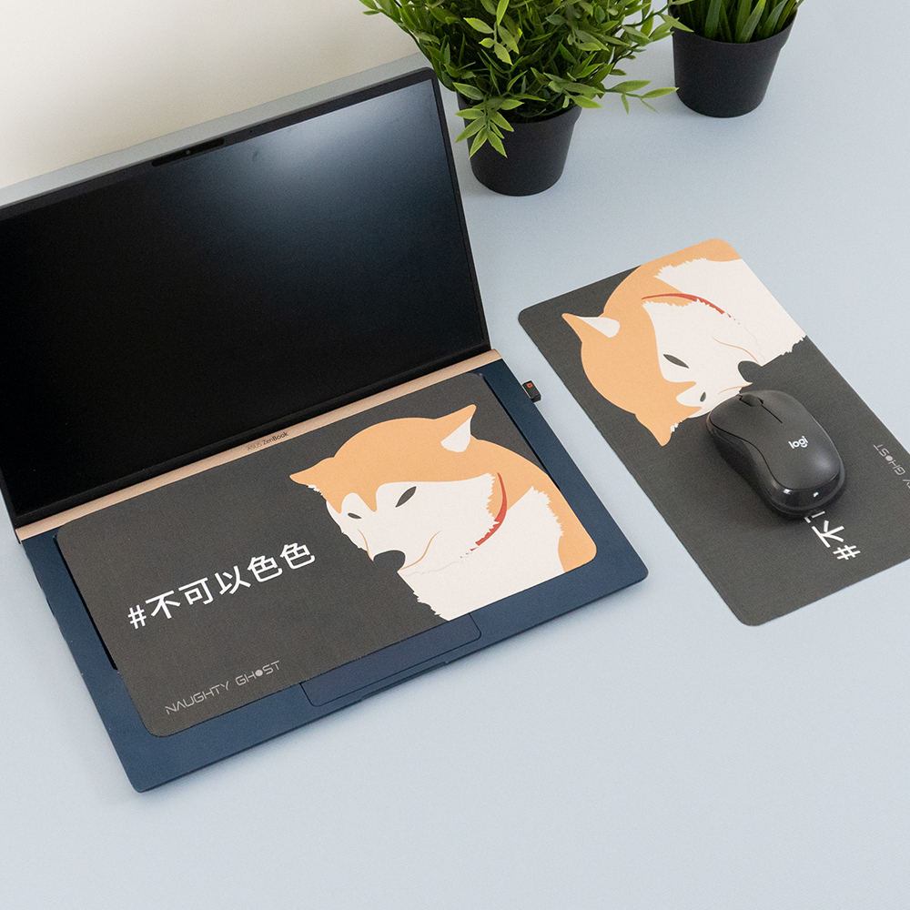 多功能清潔布鼠墊【一布多用】擦拭布、滑鼠墊、隔絕鍵盤指紋