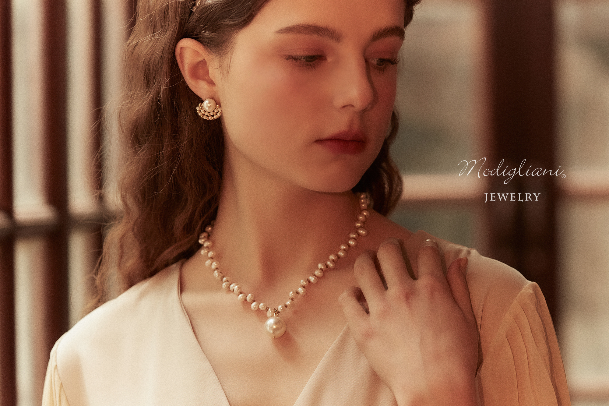 黃銅飾品,黃銅,串珠,耳環,施華洛世奇水晶珍珠,珍珠,日本珠,個性