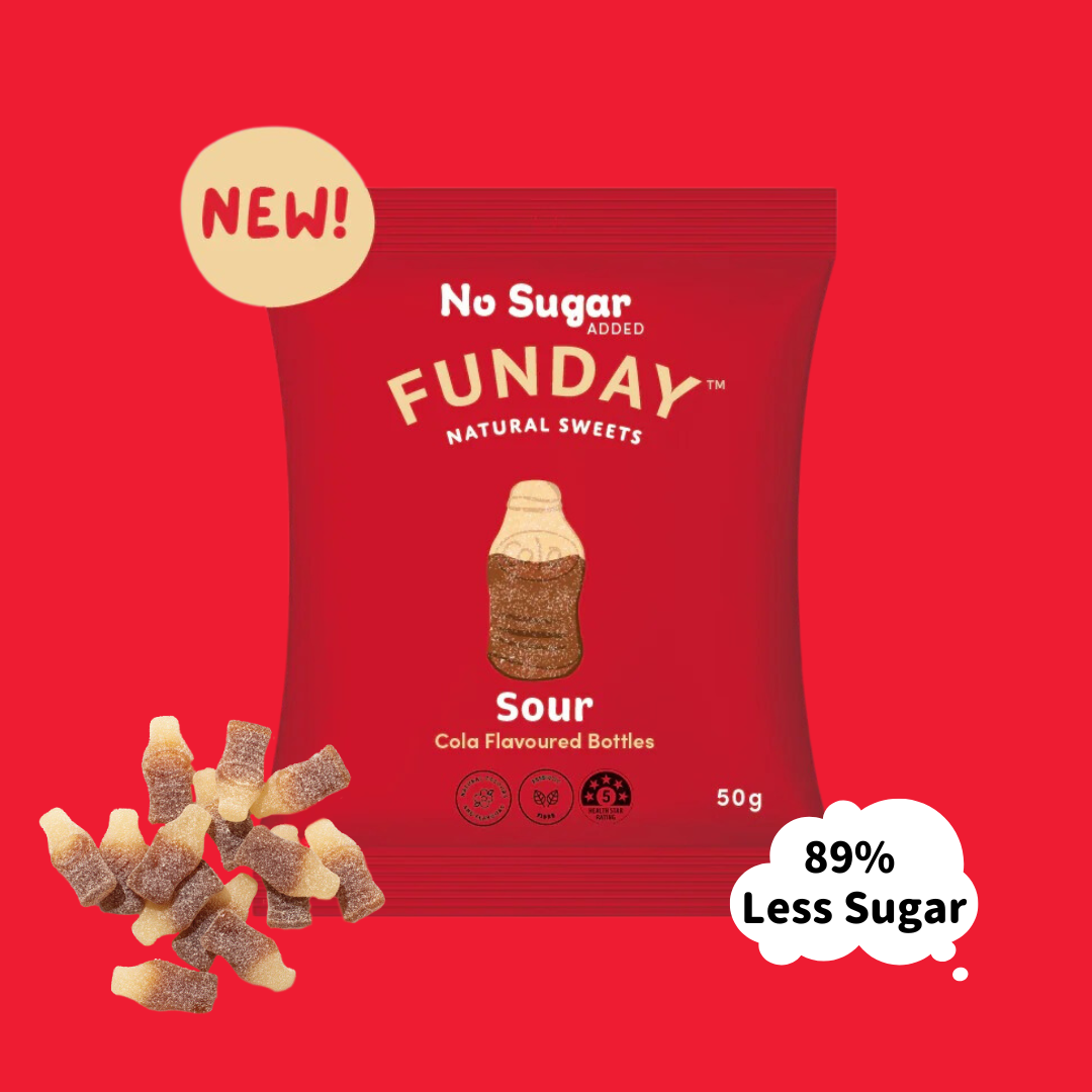Funday 天然無添加糖酸可樂梳打糖50g
