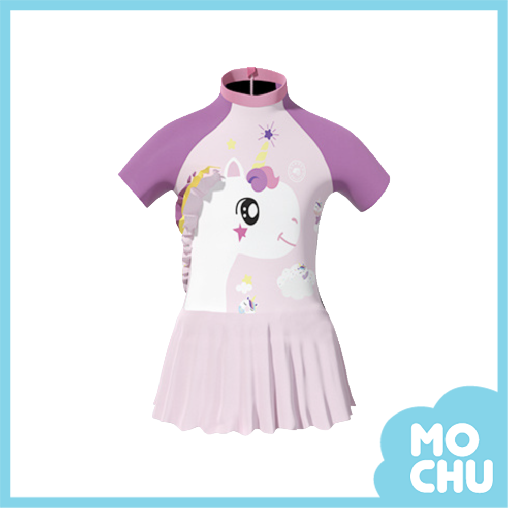 優雅獨角獸連身泳裝