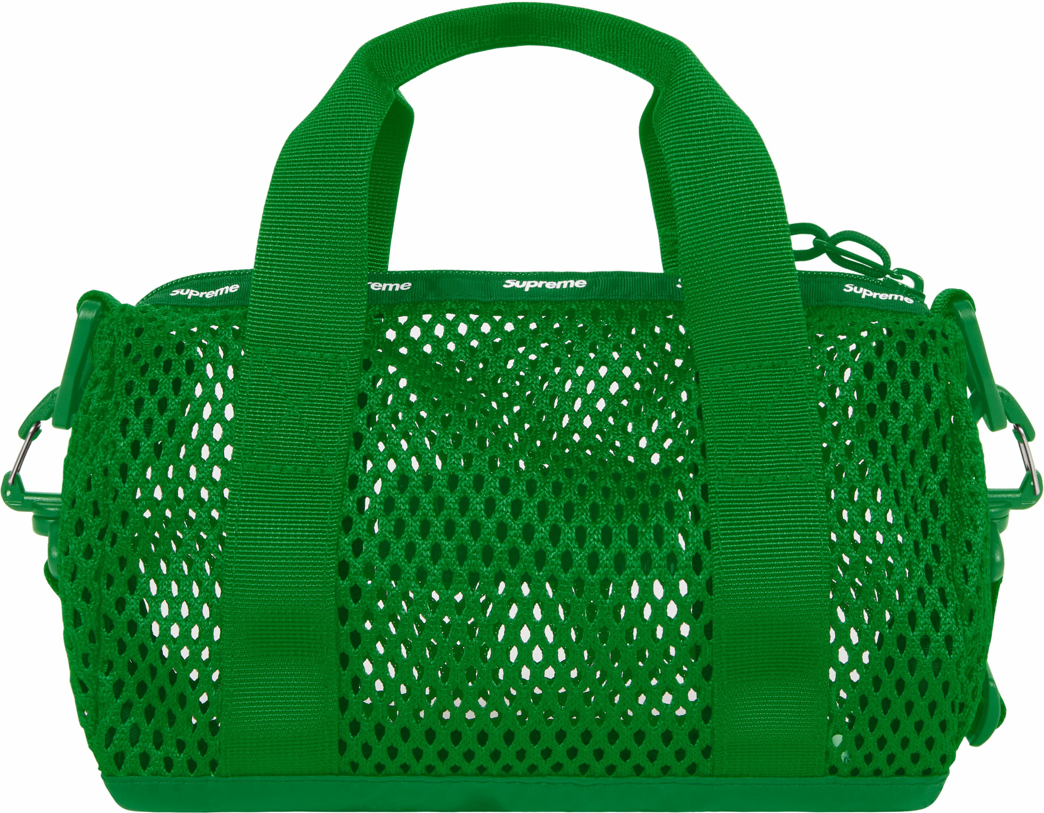 Supreme 仕込める 23ss Mesh Mini Duffle Bag Black