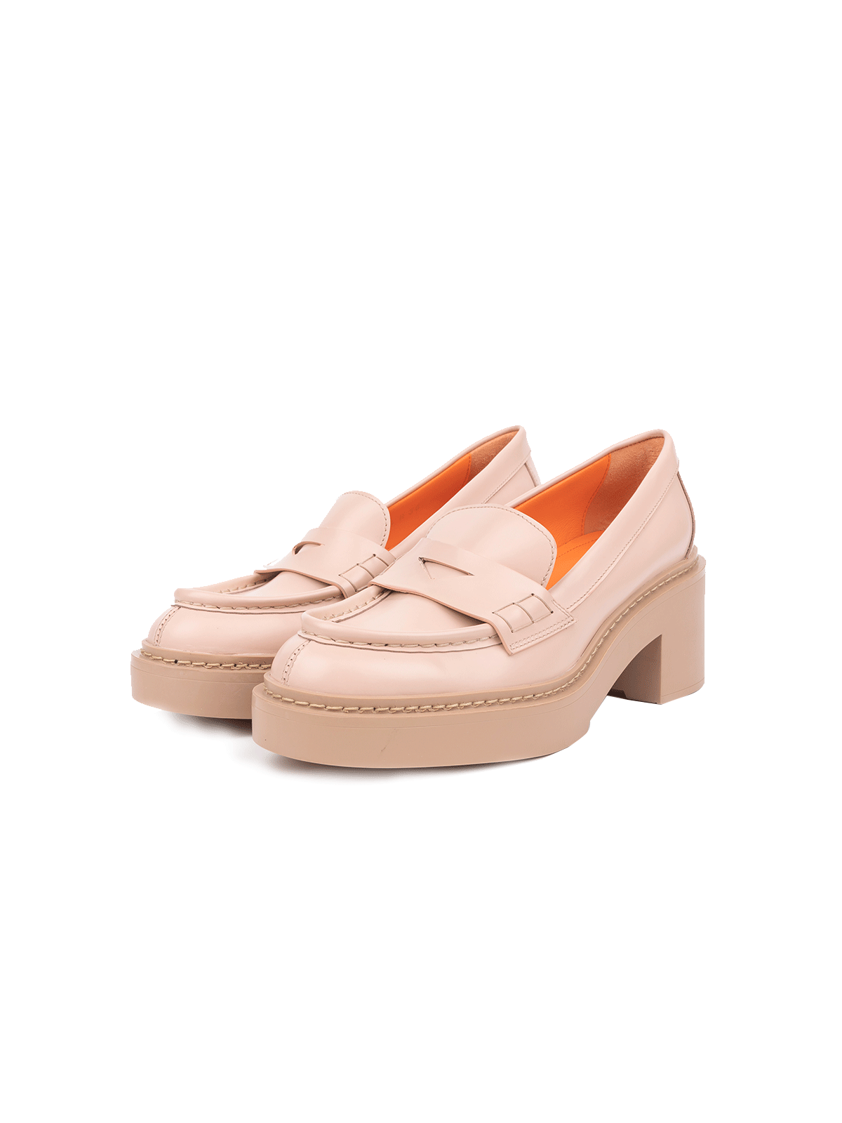 SANTONI 低粗跟樂福鞋