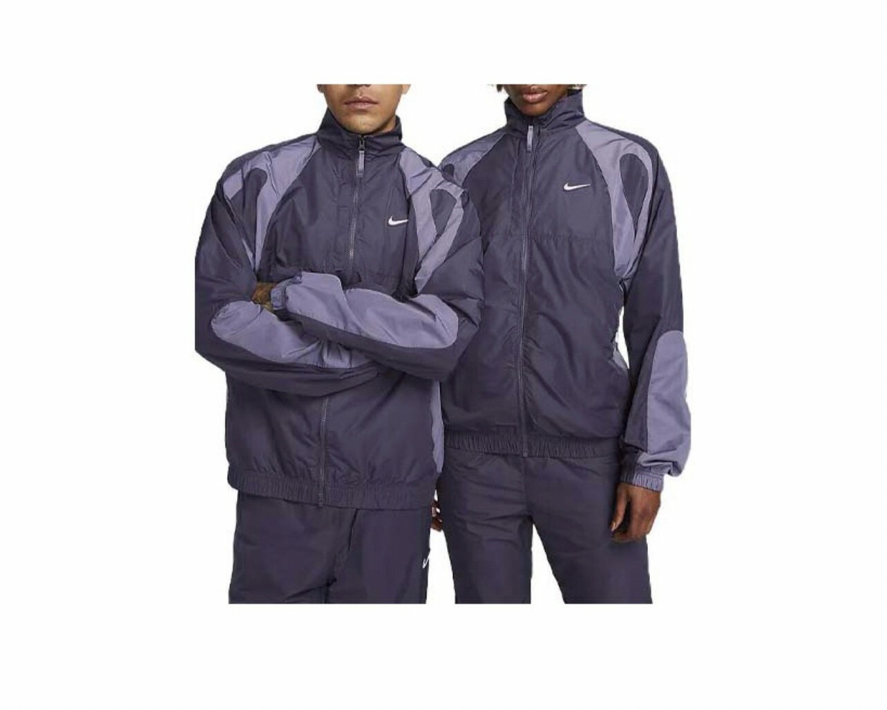 代購 NIKE x Drake 聯名款NOCTA系列 立領拉鍊反光LOGO 運動外套 美版 紫 MAY-