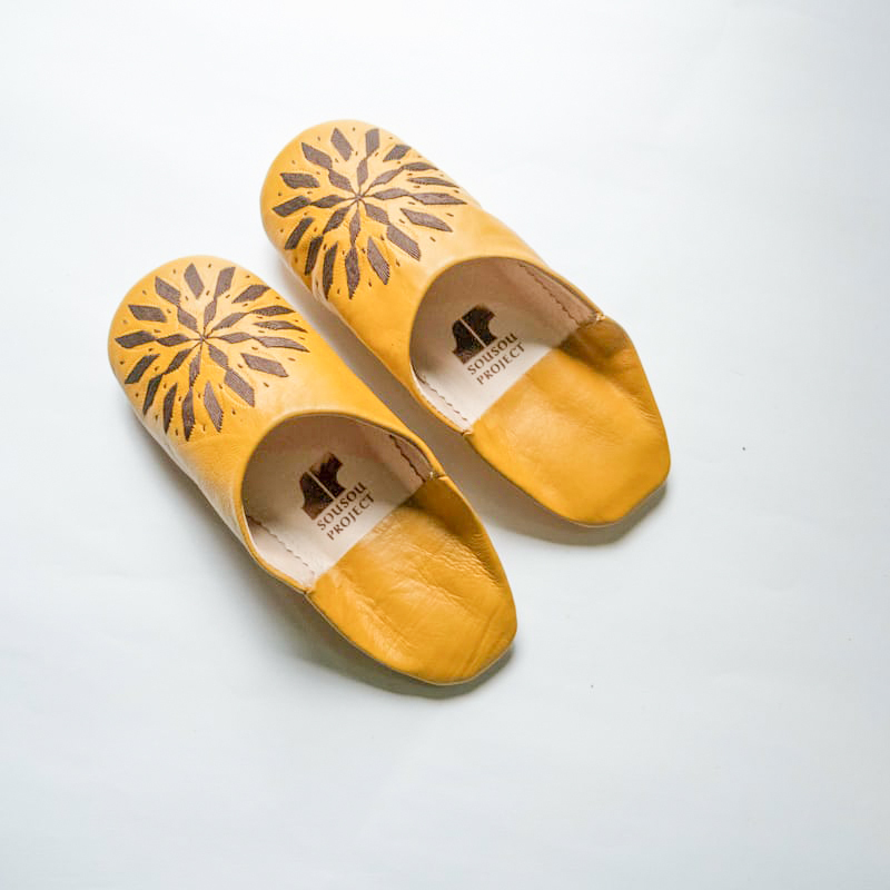 柏柏手工鞋 ｜天堂鳥 - 圓｜摩洛哥