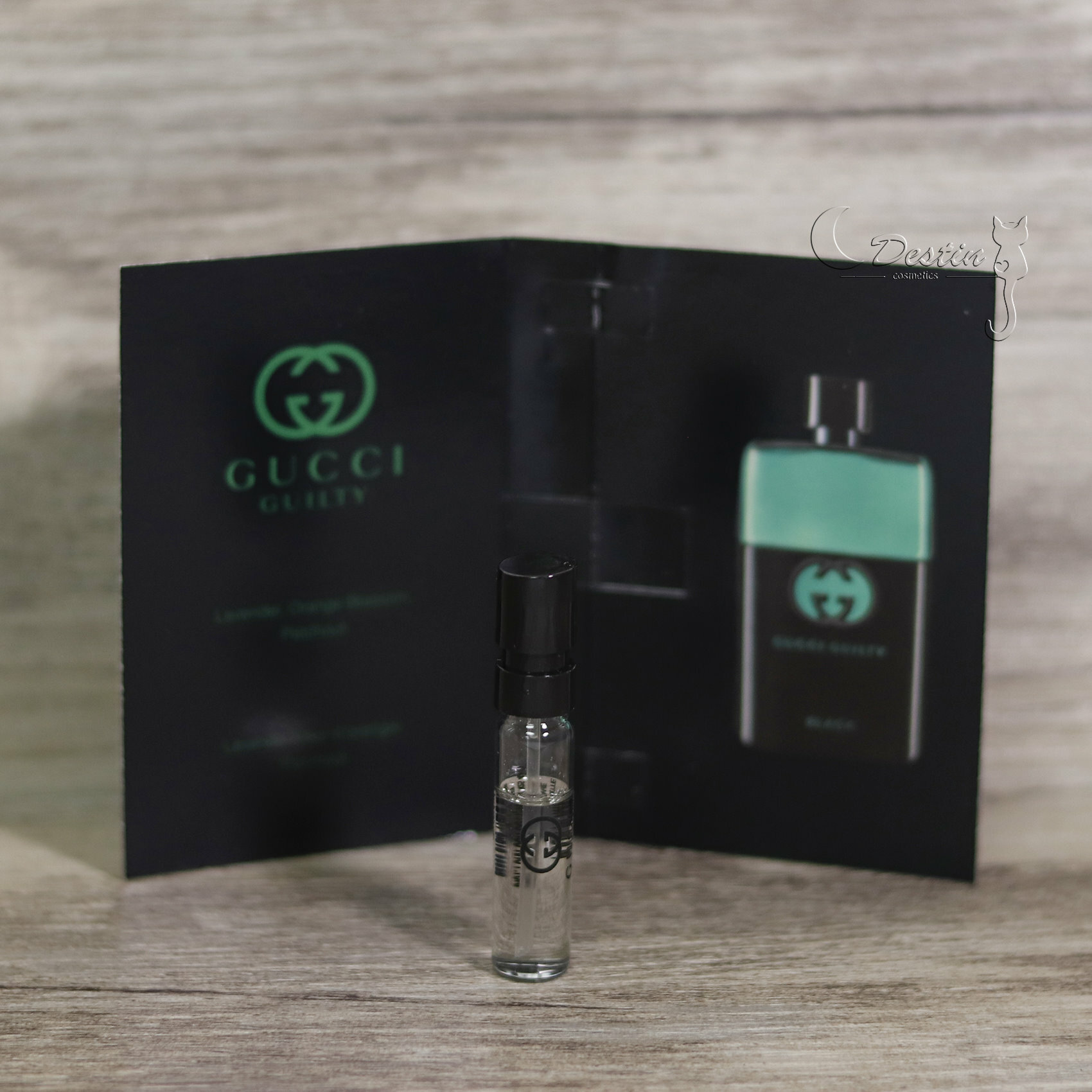 Gucci 罪愛夜Guilty Black 男性淡香水1.5mL 全新試管香水可噴式